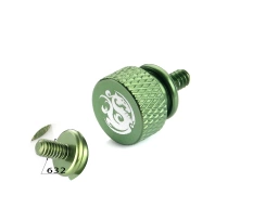Bitspower Logo Thumb Screw For 632 (Green)