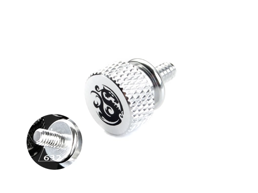 Bitspower Logo Thumb Screw For 632 (Silver)