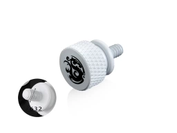 Bitspower Logo Thumb Screw For 632 (White)