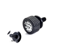 Bitspower Logo Thumb Screw For M3 (Black)
