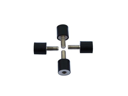 Anti-Vibration Rubber Bolts M4  4PCS/Set