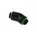 Bitspower Matt Black 30-Degree With Dual Rotary G1/4