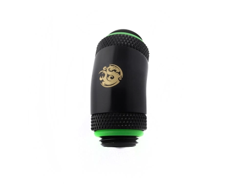 Bitspower Matt Black 30-Degree With Dual Rotary G1/4