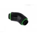 Bitspower Matt Black 45-Degree With Dual Rotary G1/4