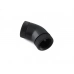 Bitspower Matt Black 45-Degree With Dual Rotary Inner G1/4