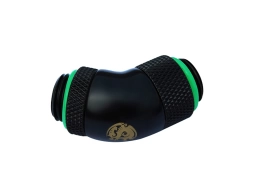 G1/4" Matt Black Dual Rotary 45-Degree G1/4" Extender