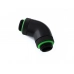 Bitspower Matt Black 60-Degree With Dual Rotary G1/4