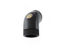 Bitspower Matt Black 60-Degree With Dual Rotary Inner G1/4" Extender