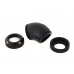 Bitspower Matt Black Enhance 45-Degree Dual Multi-Link Adapter For OD 12MM