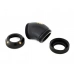 Bitspower Matt Black Enhance 60-Degree Dual Multi-Link Adapter For OD 12MM