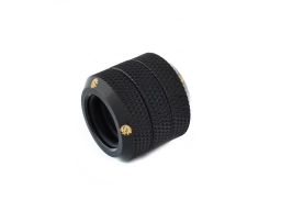 Bitspower Matt Black Enhance Dual Multi-Link For OD 12MM