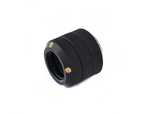 Bitspower Matt Black Enhance Dual Multi-Link For OD 12MM