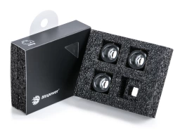 Bitspower G1/4" Matt Black Advanced Multi-Link For OD 16MM (4PCS)