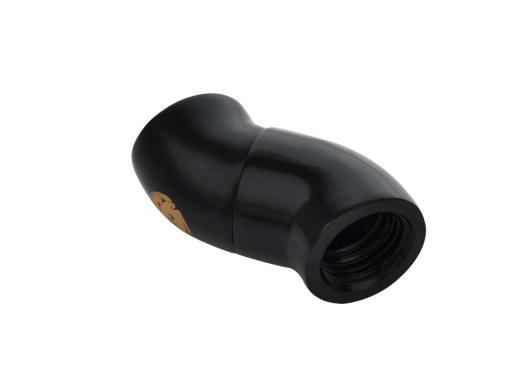 Bitspower Matt Black Rotary Mini Snake-Style Dual IG1/4