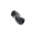 Matt Black Triple Rotary Mini Snake-Style Dual IG1/4