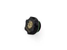 Bitspower Premium G1/4" Matt Black Stop Fitting