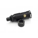 Bitspower Matt Black Quick-Disconnected Female With Rotary Compression Fitting CC2 Ultimate For ID 3/8