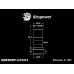 Bitspower Matt Black Quick-Disconnected Female With Rotary Compression Fitting CC5 For ID 1/2