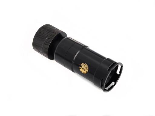 Bitspower Matt Black Quick-Disconnected Female With Rotary Compression Fitting CC5 For ID 1/2