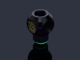G1/4" Matt Black Q-Rotary IG1/4"X3 Extender