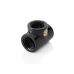 Bitspower Matt Black T-Block With Triple IG1/4