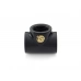 Bitspower Matt Black T-Block With Triple IG1/4