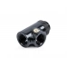 Bitspower Matt Black T-Block Rotary G1/4