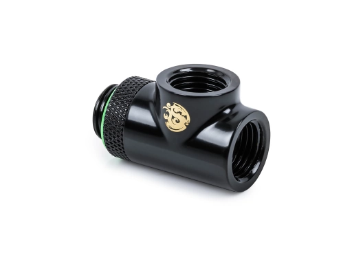 Bitspower Matt Black T-Block Rotary G1/4