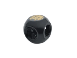 Bitspower Matt Black T-Block