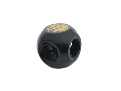 Bitspower Matt Black T-Block