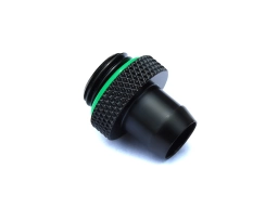 G1/4" Matt Black Stubby 3/8" Fitting
