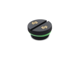 G3/8" Matt Black Low-Profile Stop Fitting