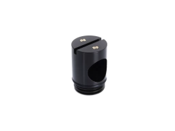G1/4" Matt Black In-Side 90 Degree Diversion Fitting