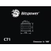 Bitspower Matt Black Multi-Link Adapter