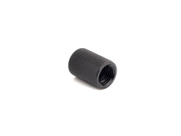 Bitspower Matt Black Dual IG1/4" Extender-25MM