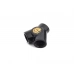 Bitspower Matt Black Y-Block With Triple IG1/4