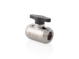 Bitspower Black Sparkle Mini Valve With Black Handle