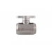 Bitspower Black Sparkle Mini Valve With Silver Shining Handle