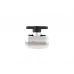 Bitspower Silver Shining Mini Valve With Black Handle