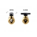 Bitspower True Brass Mini Valve With Black Handle