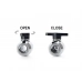 Bitspower Silver  Mini Valve Rotary Inner G1/4