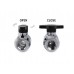 Bitspower Silver Shining Dual Rotary Mini Valve With G1/4