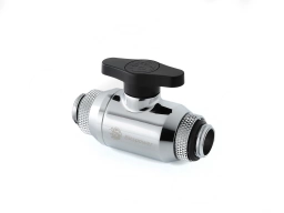 Bitspower Silver Shining Dual Rotary Mini Valve With G1/4