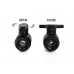 Bitspower Carbon Black Dual Rotary Mini Valve With Inner G1/4