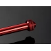 Bitspower None Chamfer Brass Hard Tubing OD14MM Deep Red - Length 500 MM