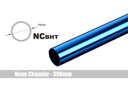 Bitspower None Chamfer Brass Hard Tubing OD16MM Royal Blue- Length 300 MM