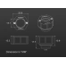 Bitspower Premium Master Hard Tube Fitting MHT12IND 6 Pack - Abrasive Black