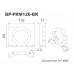 Bitspower Premium Reservoir Mount Abrasive Black