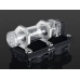 Bitspower Premium Reservoir Mount Abrasive Silver