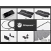 Bitspower Universal RAM Module Water Cooling Set For 4 Banks 4-DIMMs V2